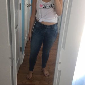 American Eagle Outfitters Medium Wash Jeggings